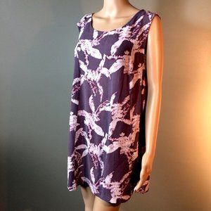 Somedays Lovin Palm Tree Dress Sleeveless XS Baggy and Comfortable Beach Style